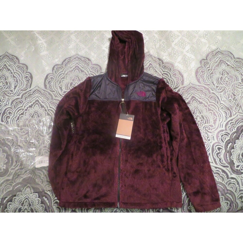 NWT Girls Burgundy The North Face Jacket, Size L